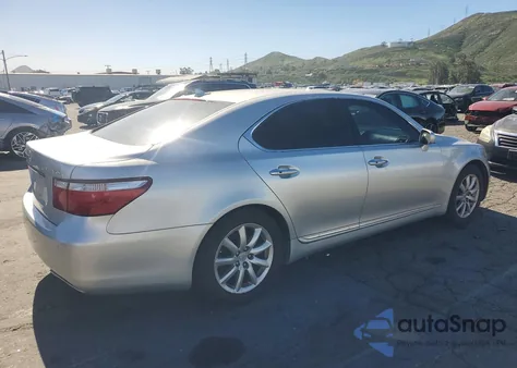 2007 Lexus Ls 460 из США, поврежденный, VIN JTHBL46F075012440